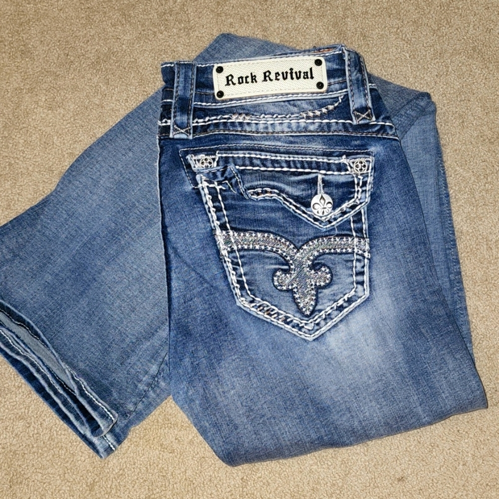 Rock Revival Jeans. Size 28